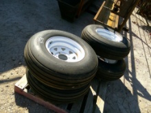 (4) 9.5-15 IMPLEMENT TIRES
