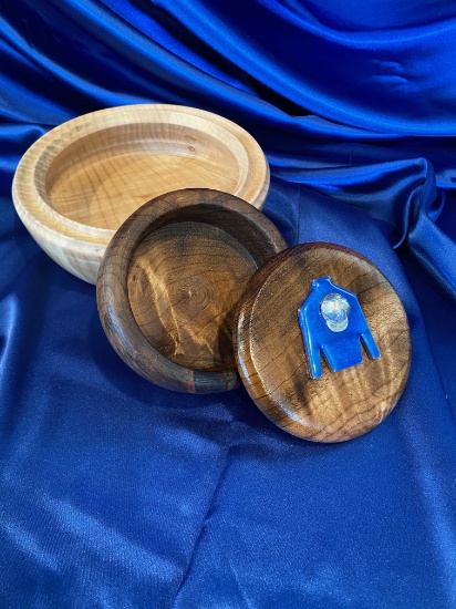 Wood-turned Bowls, by Brad Meyer