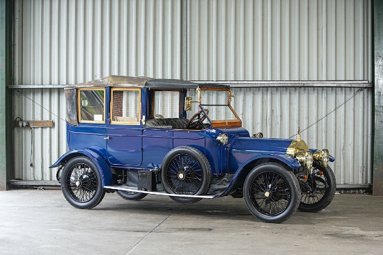 1912 Wolseley 16/20 Booth Brothers open-drive all-weather cabriolet Chassis no. 16482