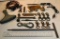 Vintage Brass Marine Hook Shackles. Brass Watering Nozzle, and Misc. Items