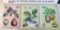 (3) Fruit Paintings On Wood