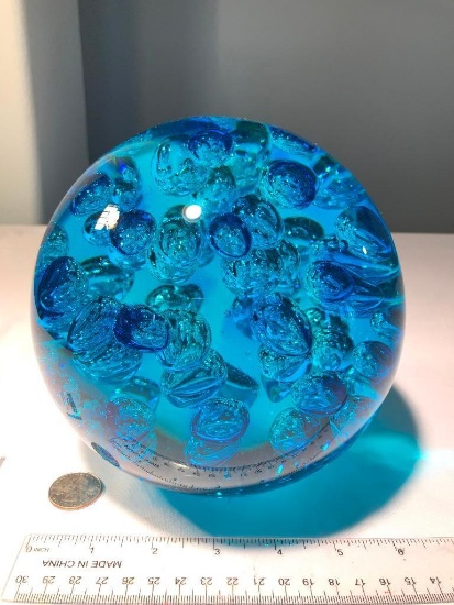 Blue Glass Ball