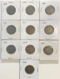 (10) Liberty Nickels