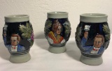 (3) German Cups