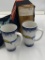 (2) Chargers Latte/Coffee Mugs, etc.