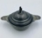 French Louis XV Period Pewter Ecuelle Porringer w/ Detailed & Precisely Seated Lid. 18th century