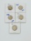 5 Buffalo Nickels 1920-1929