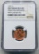 NGC 1999 1 Cent Mint Error MS 65 RD