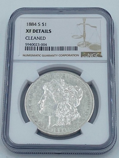 1884 S Morgan Dollar