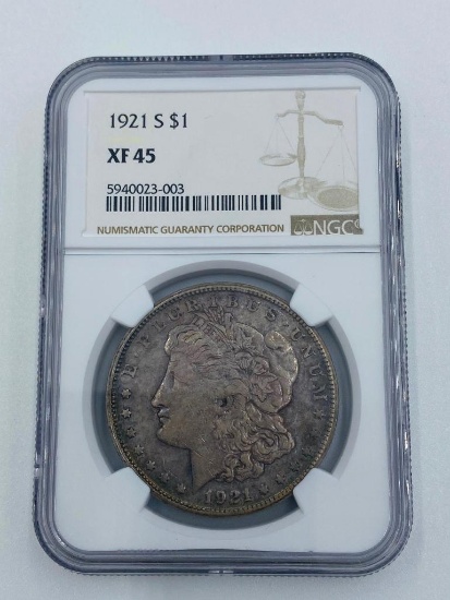 1921 S Morgan Dollar