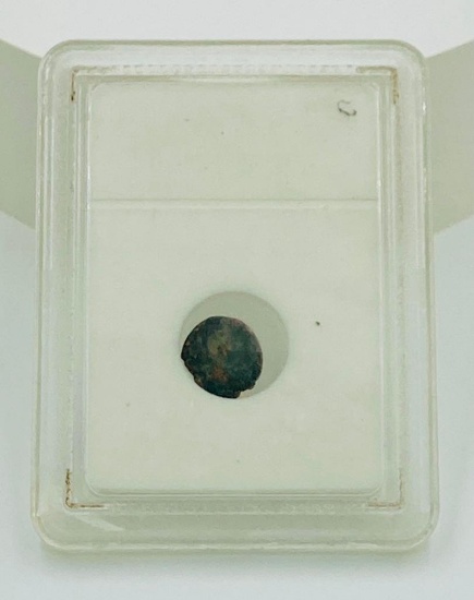 Roman Widows Mite Size bronze coin.