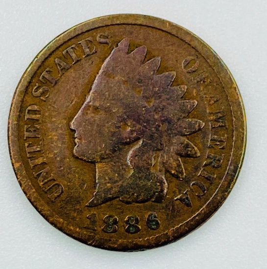 1886 Indian Head Cent Type ll