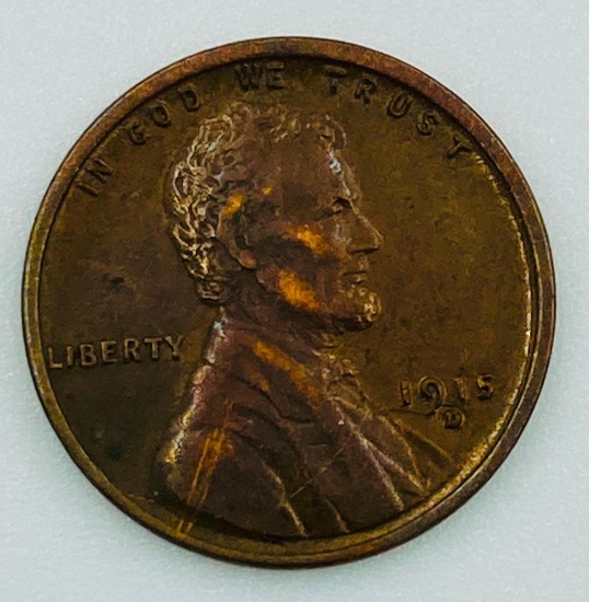 1915-D Lincoln penny