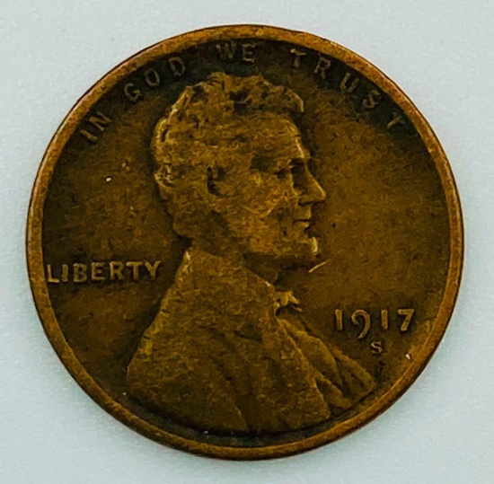 1917-S Lincoln Penny