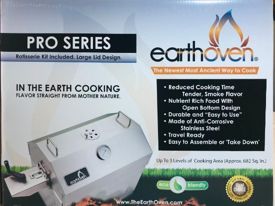 EarthOven Pro BBQ www.earthoven.com