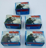 5 Boxes (100 Rounds) 7.62 x 39