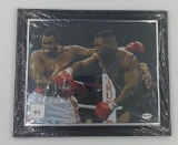 Vintage Mike Tyson Autographed Photo In BLUE Ink