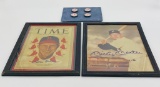 Mickey Mantle, Stan Musial Autographed Pictures