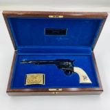 Colonel Custer Gold Engraved 45LC