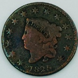 1825 Coronet Head Large Cent