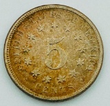 1865 Shield Nickel