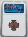 NGC 1945 1 Cent Mint Error MS64 RB