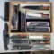 Case Lot of 15 Hunting, Sheath and Other Knives with Scabbards, most with Boxes