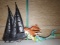 Metal Sailing Ship and Mermaid Wall Art