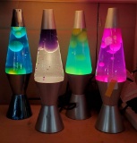 4 Lava Lamps
