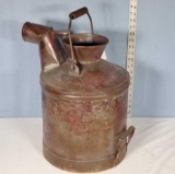 Standard Oil 5 Gallon Liquid Measure Can