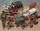 Flat of Cast Iron Horse Drawn Vehicles