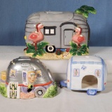 Airstream cookie jar, bank and napkin holder