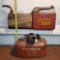 3 Vintage Gas Cans Including Evinrude Cruise A Day