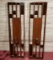 Pair Mid Century Wall Candle Sconces by Burwood