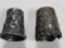 Two Sterling Reposse' Thimbles
