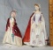 2 Royal Doulton Lady Figurines- Paisley Shawl HN 1988, Bess HN 2002