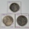 3 High Grade US Morgan Silver Dollars - 1881-S, 1882-O and 1902