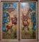 Pair of Framed Mid Century Paintings Signed Fairchild