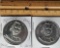 1861 Stephen Douglas 38mm White Metal Remembrance & Replica 1860 Campaign Medals