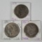 3 US Silver Morgan Dollars - 1879, 1881-O and 1882-O