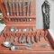Service for 8+ Wallace Sterling Rose Point Flatware Set