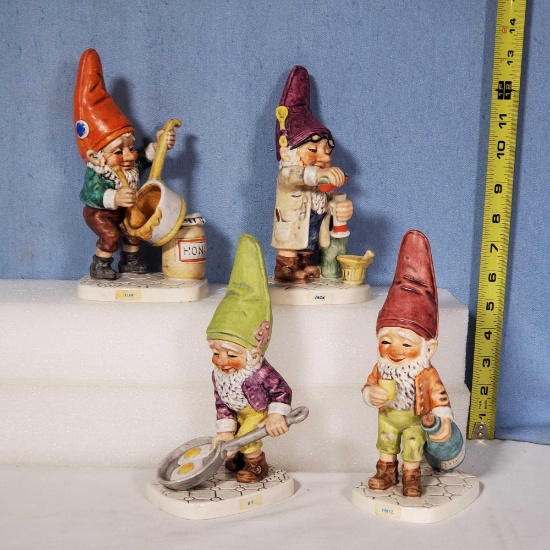 4 Goebel Co-Boy Figurines - Tmk4 Tom & Bit & Tmk5 Jack & Fritz