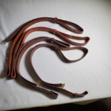 4 Krag and Trapdoor Rifle Leather Sling Reproductions.