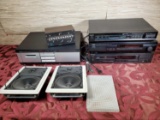 Nakamichi LX3 2 Head Cassette Deck & Other Audio Equipment
