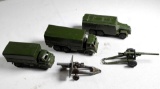 4 Dinky Toys & 1 Vintage Britains