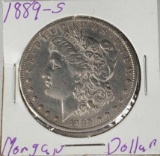 1889-S Rare Morgan Silver Dollar