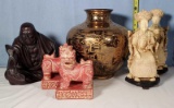 Lot of 6 Pieces Asian Theme Decorative Art