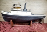 Vintage Remote Control Shelley Foss Tug Model Boat