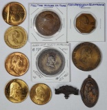10 George Washington 1932 and other Coin Tokens & Medals