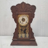 Gilbert Clock Co. Ginger Bread Kitchen Clock With Alarm